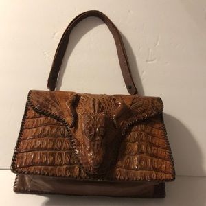 Vintage alligator purse